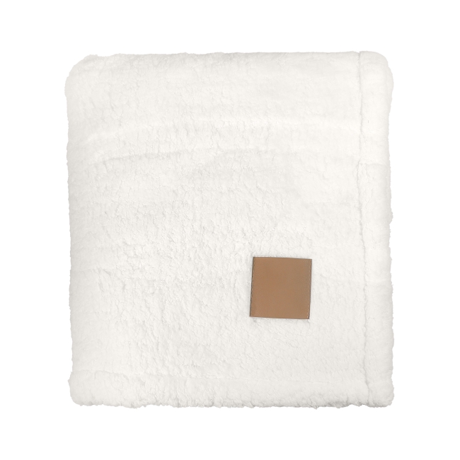 Vue 4 de Plaid polyester recyclé 350g POLORIS