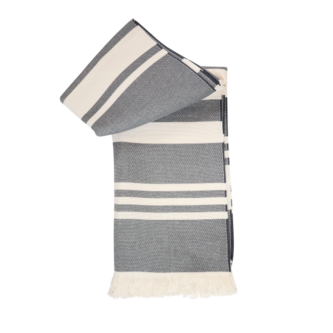 Vue 7 de Fouta coton biologique 190g AXELINE