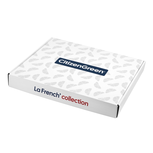 Vue 4 de Fouta coton biologique 190g AXELINE