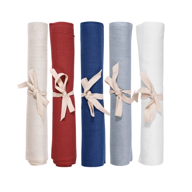 Vue 2 de Chèche coton 95g HANDLOOM