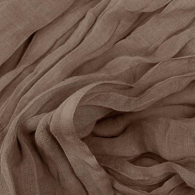 Vue 3 de Chèche voile de coton 35g LAWRENCE