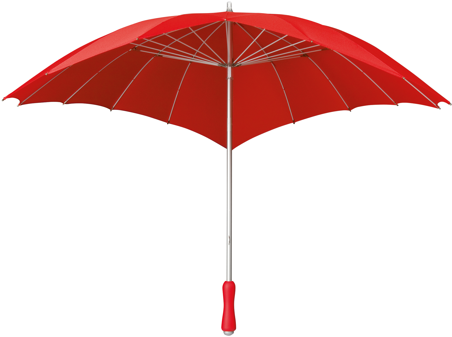 Vue 9 de FALCONE - Parapluie forme coeur modle dpos - Manuel - Impermable au vent