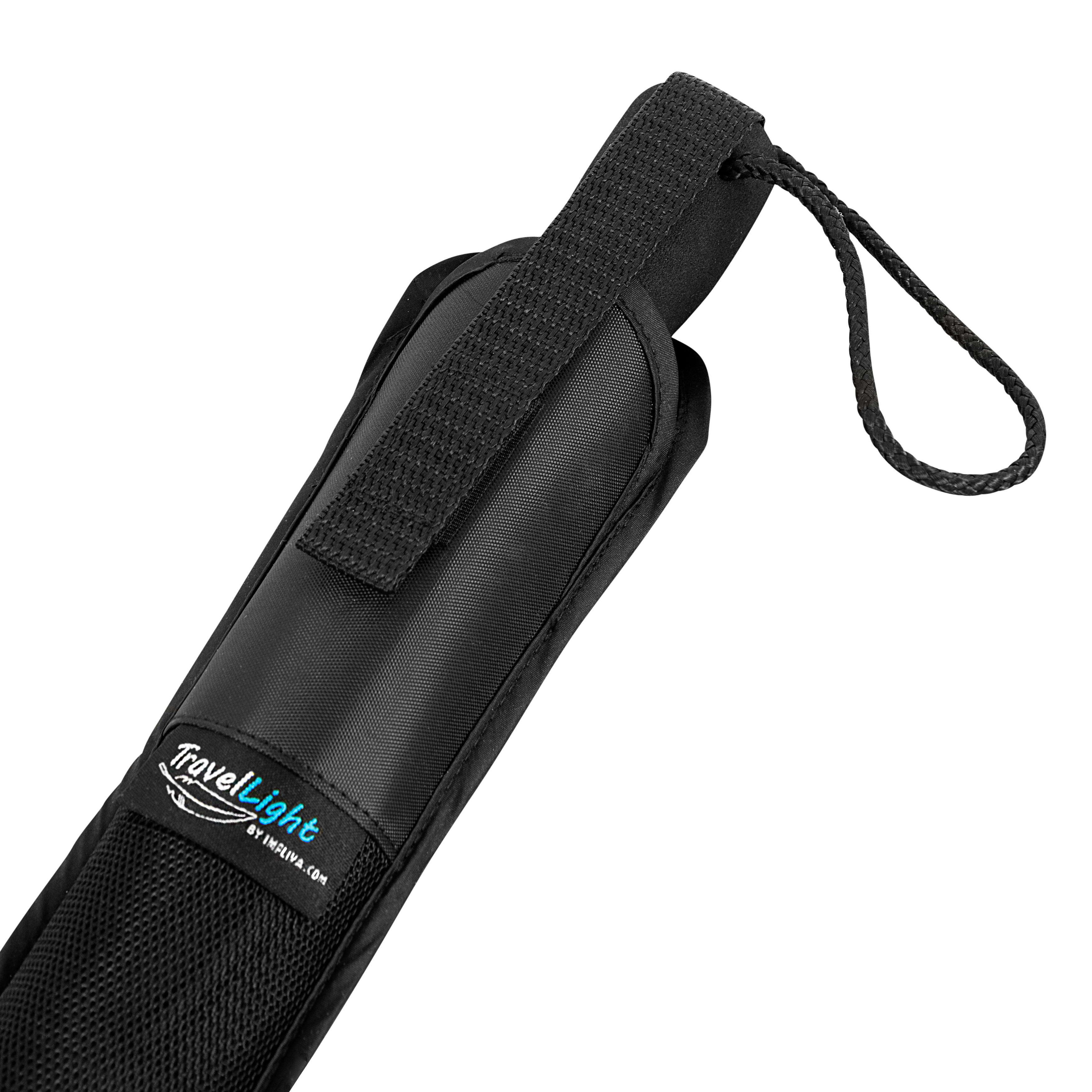 Vue 3 de FALCONE - Parapluie pliant de voyage ultra lger - Manuel - Impermable au vent