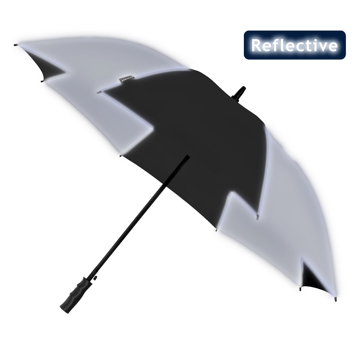 Vue 6 de FALCONE - Parapluie avec tissue reflechissant - Automatique - Impermable au vent