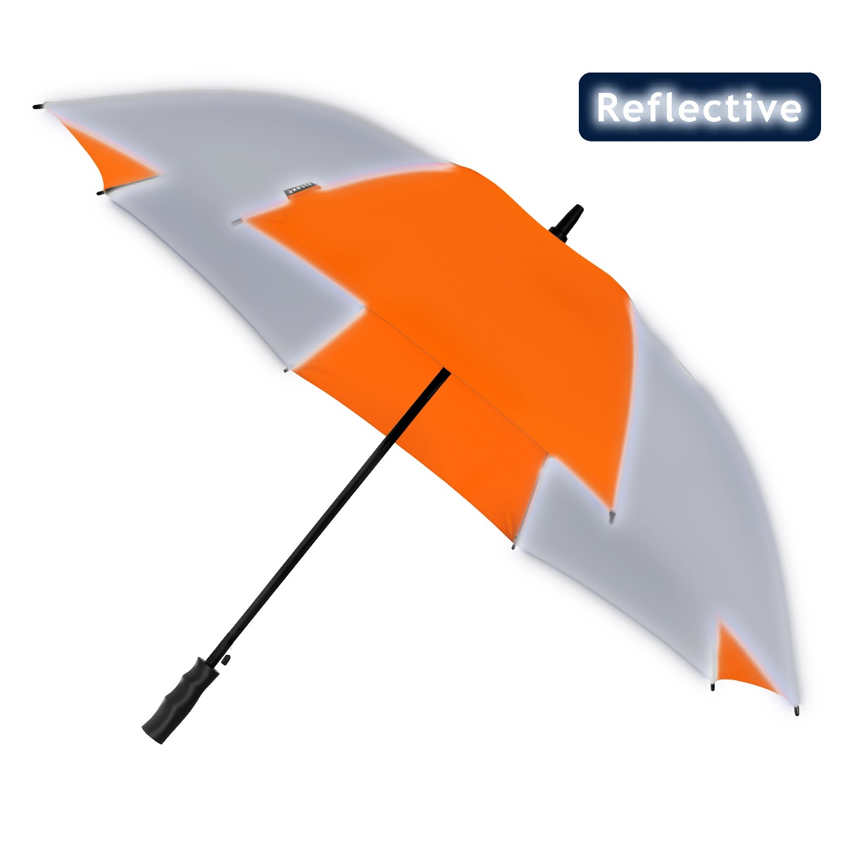 Vue 2 de FALCONE - Parapluie avec tissue reflechissant - Automatique - Impermable au vent