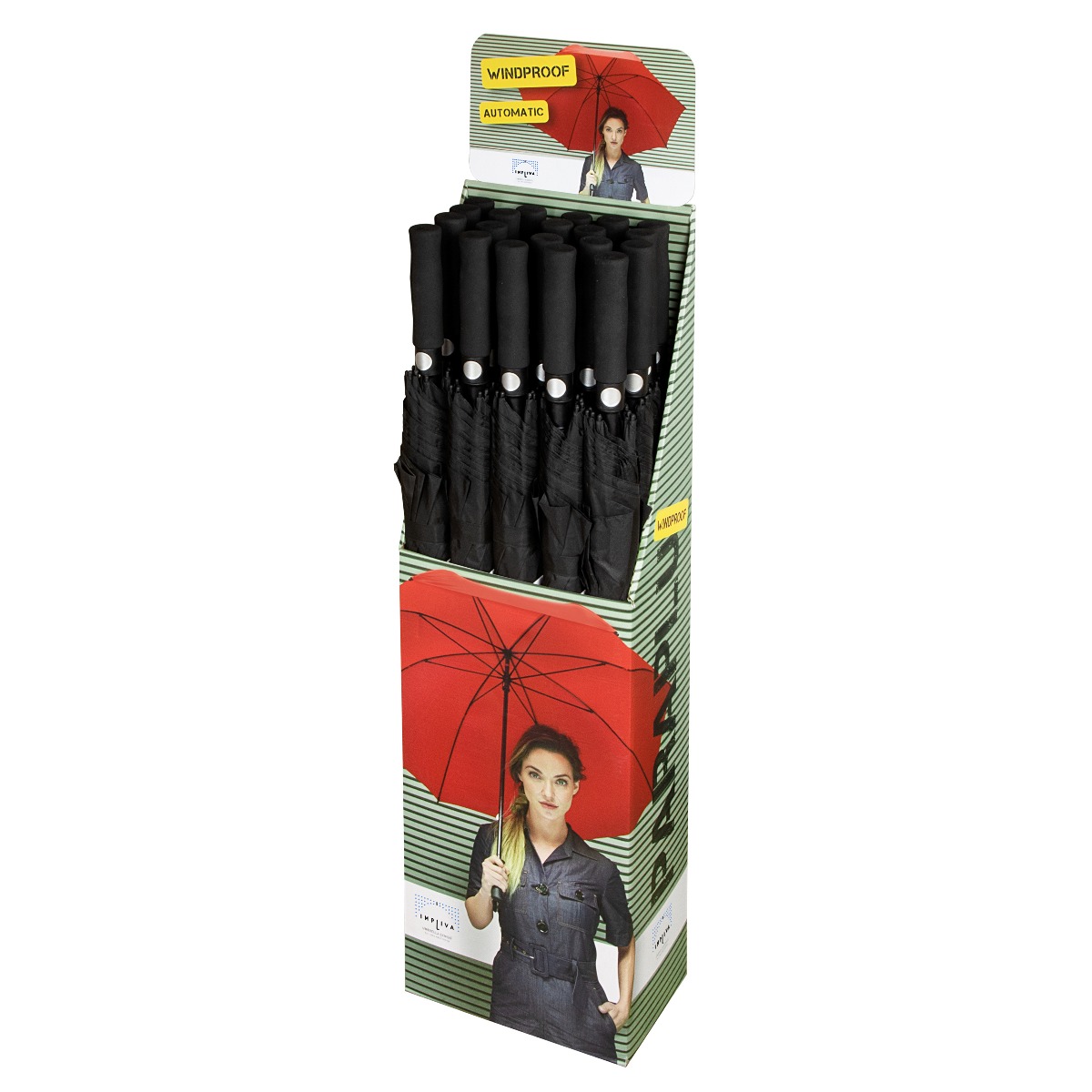 FALCONE - Parapluie de golf - Automatique - Impermable au vent - 130 cm