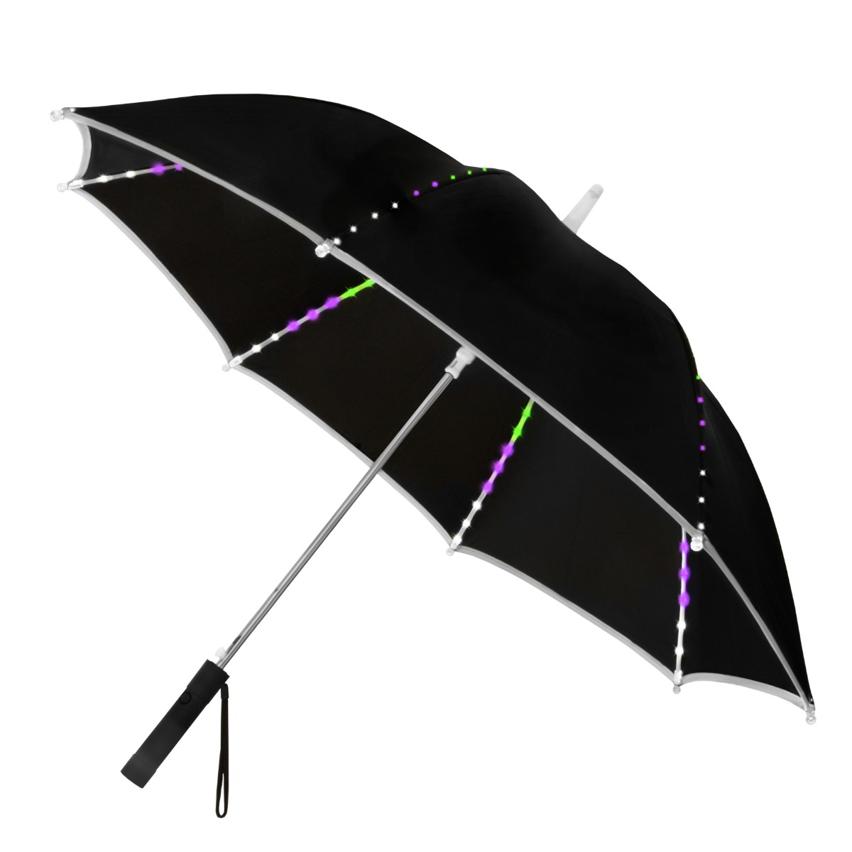 FALCONE - Parapluie LED - Automatique - Impermable au vent - 104 cm
