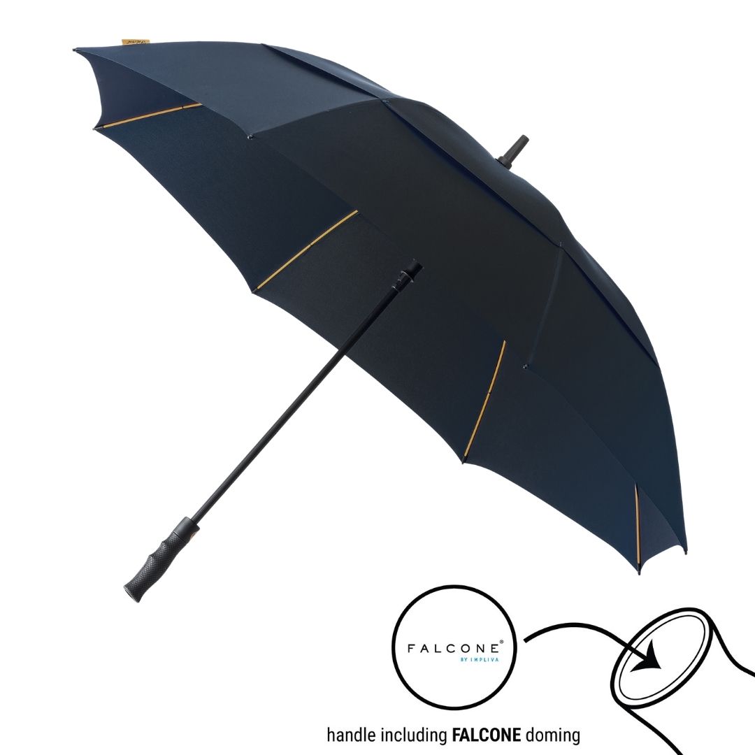 Vue 2 de FALCONE - Parapluie tempte - Automatique - Impermable au vent