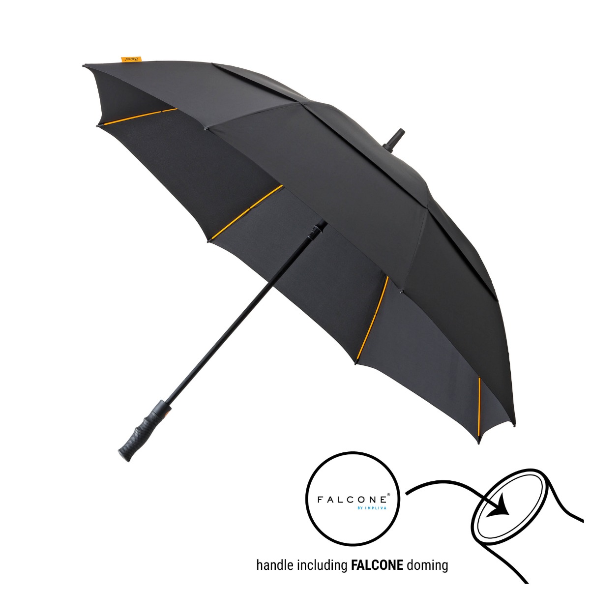 Vue 9 de FALCONE - Parapluie tempte - Automatique - Impermable au vent