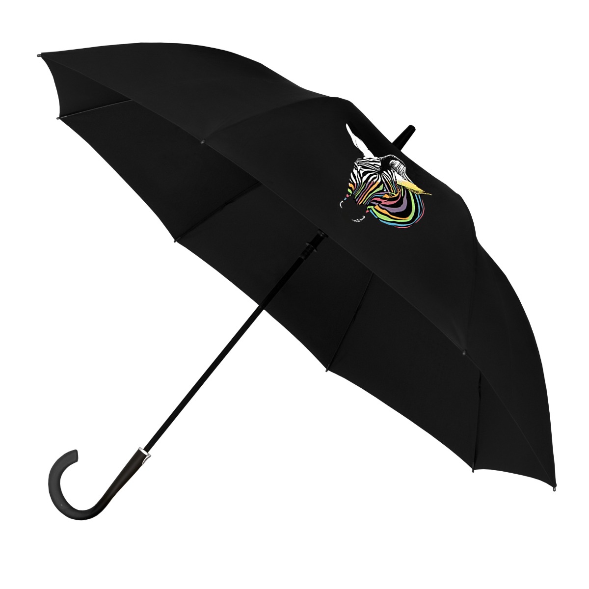 Vue 3 de FALCONE - Parapluie avec changement de couleur - Automatique - Impermable au vent - 110 cm