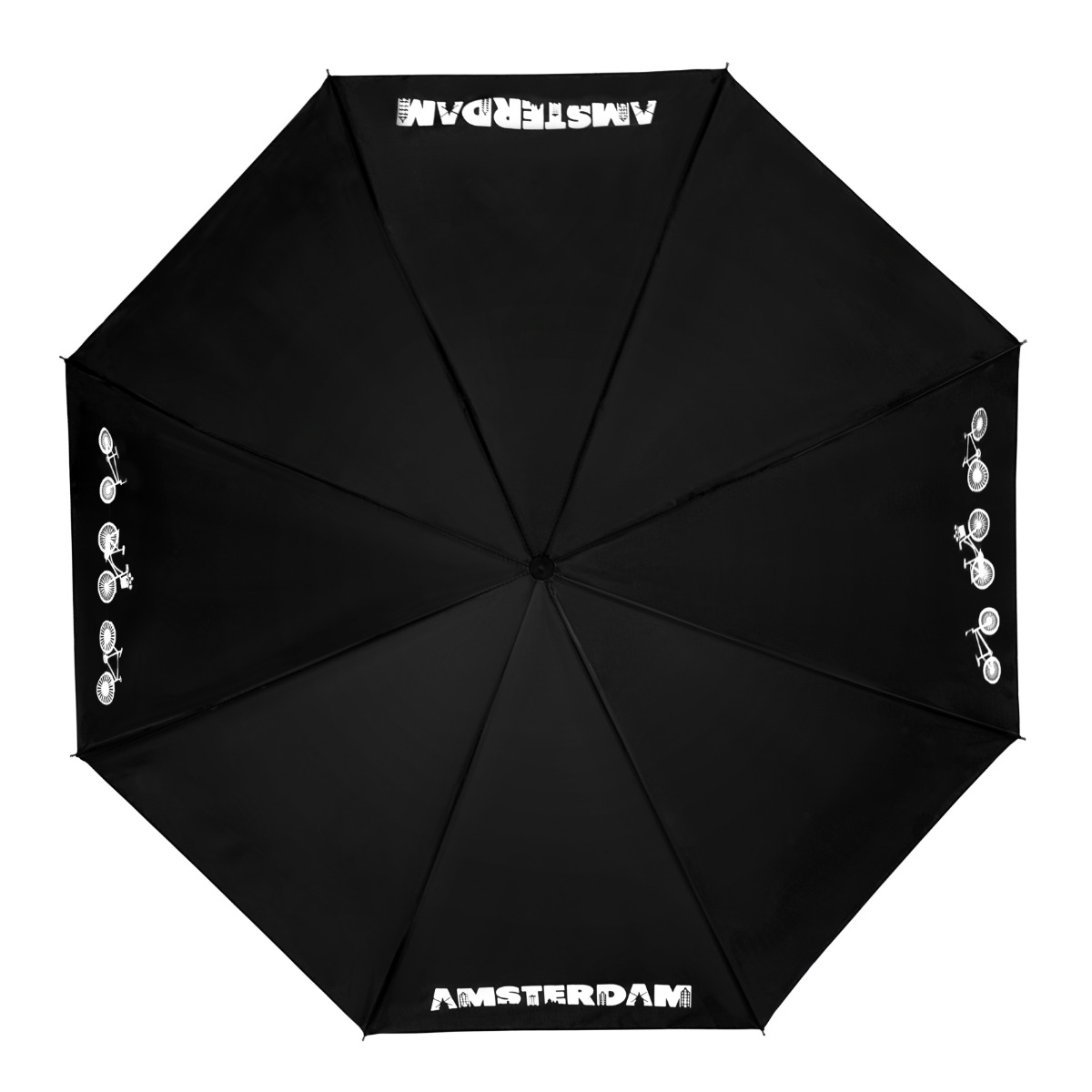 Vue 2 de FALCONETTI - Parapluie pliant - Manuel - 90 cm