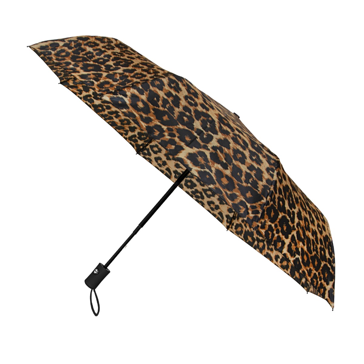Vue 2 de FALCONETTI - Parapluie pliant - Ouverture et fermeture automatique - Impermable au vent - 100 cm