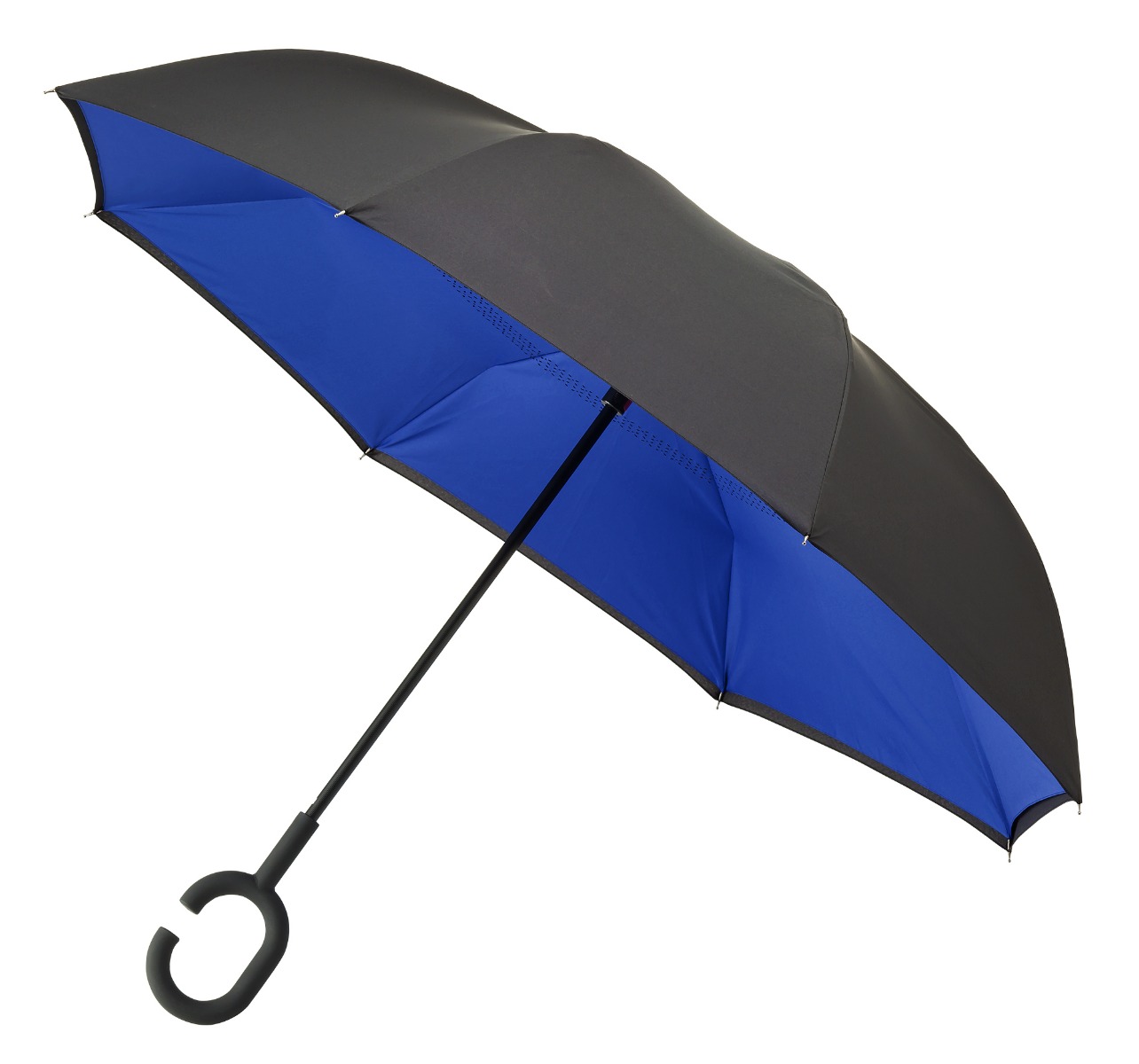 Vue 3 de FALCONETTI - Parapluie Inside Out - Manuel - Impermable au vent