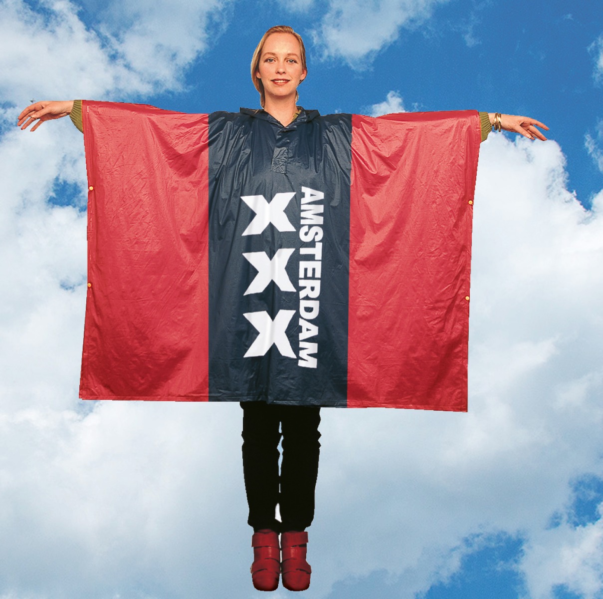 FALCONETTI - Poncho de pluie - Uniseks - 125 cm