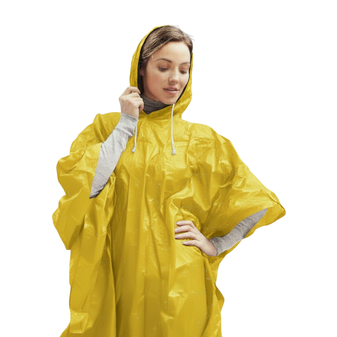 Vue 4 de FALCONETTI - Poncho de pluie - Uniseks