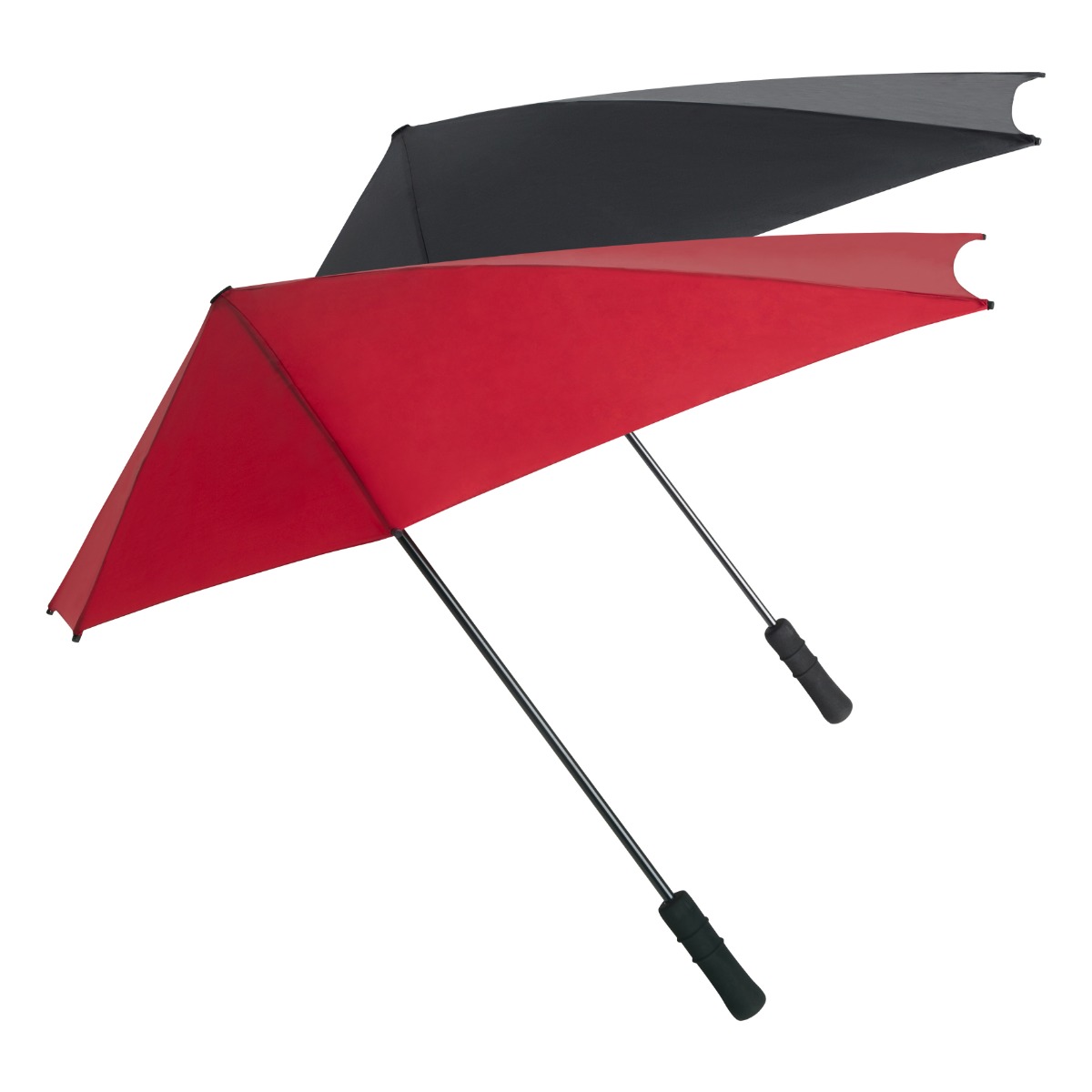 Vue 2 de STORMaxi - Parapluie tempte arodynamique - Manuel - Impermable au vent - 92 cm