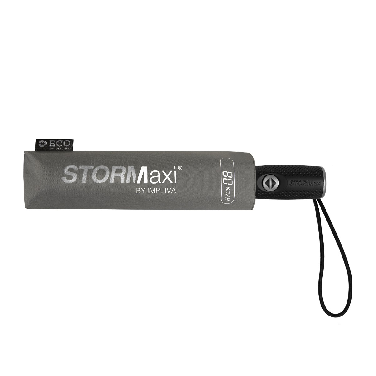 Vue 2 de STORMaxi - Parapluie pliant tempte arodynamique - Ouverture et fermeture automatique - Impermable au vent
