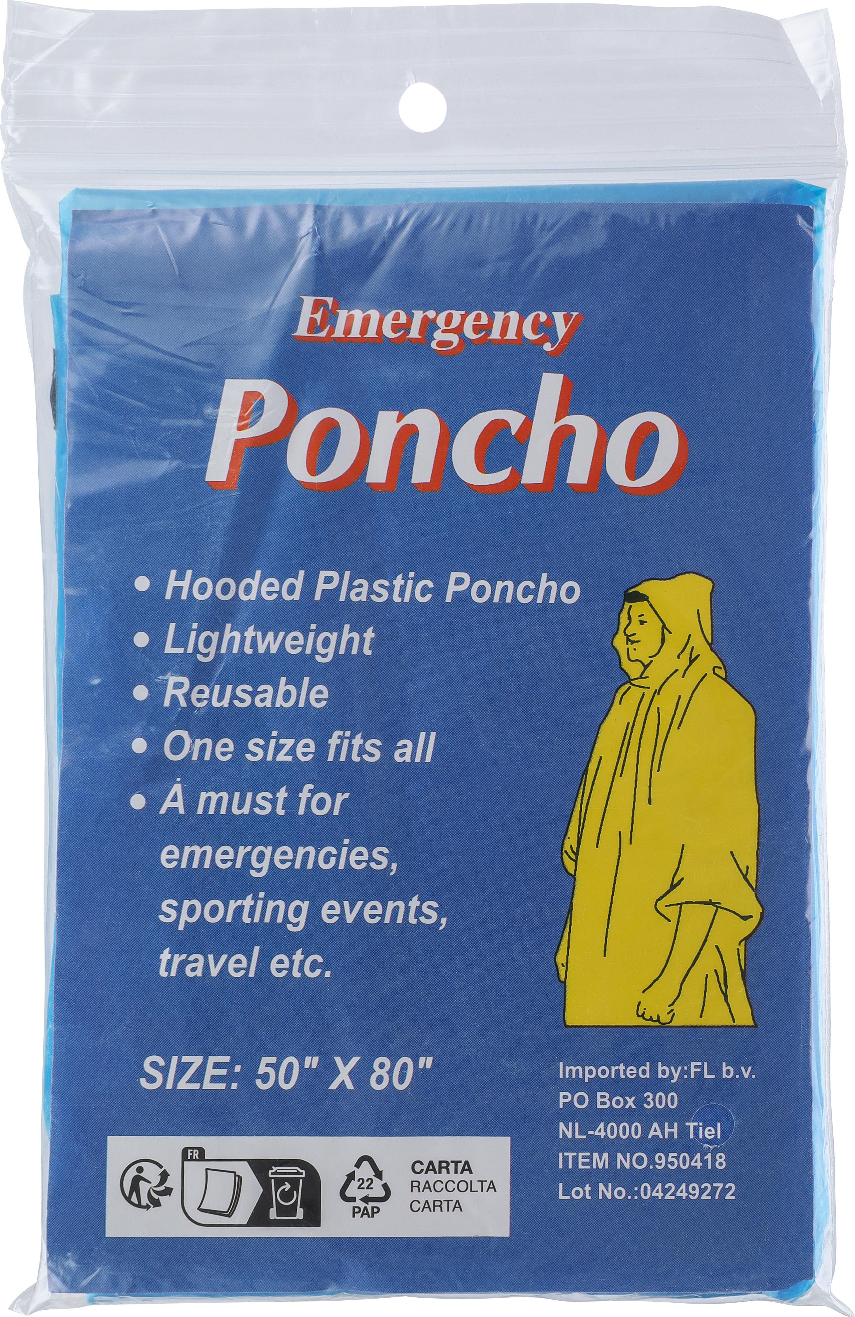 Vue 4 de Poncho de pluie Pablo