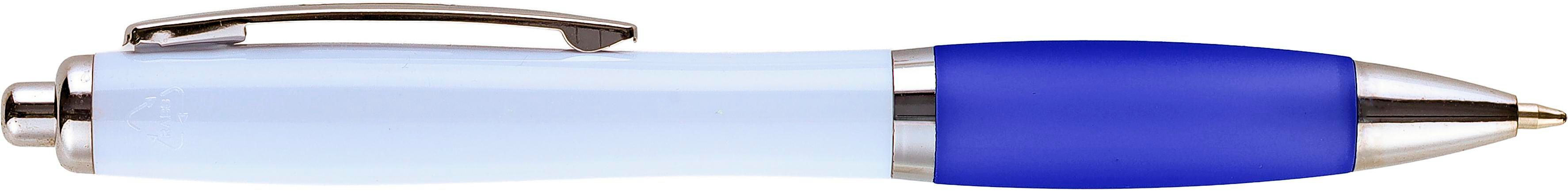 Vue 3 de Stylo Swansea | Recyclé | Prise caoutchoutée