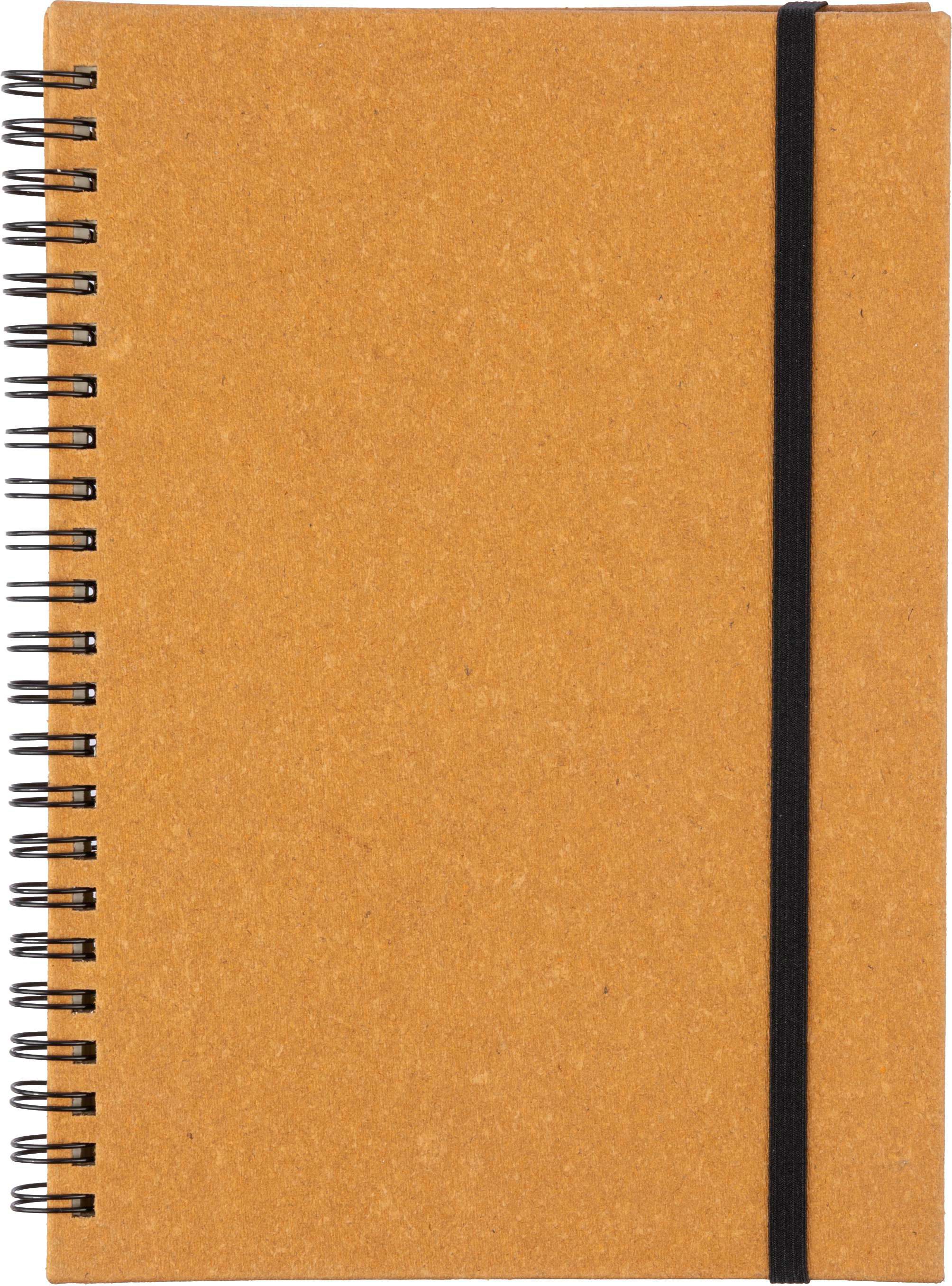 Vue 4 de Carnet Egon | Recyclé | A5 | Ligné
