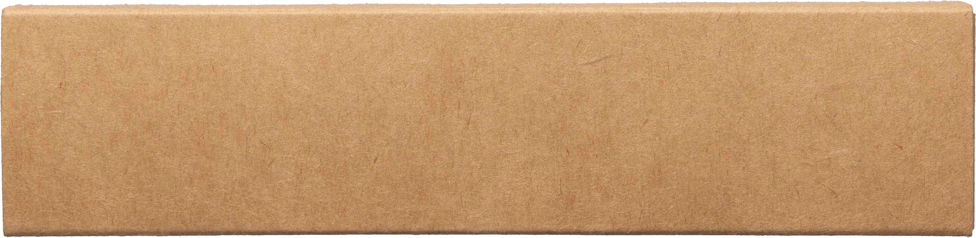 Vue 3 de Stylo bille Hannelore | Acier inoxydable recyclé | Twist