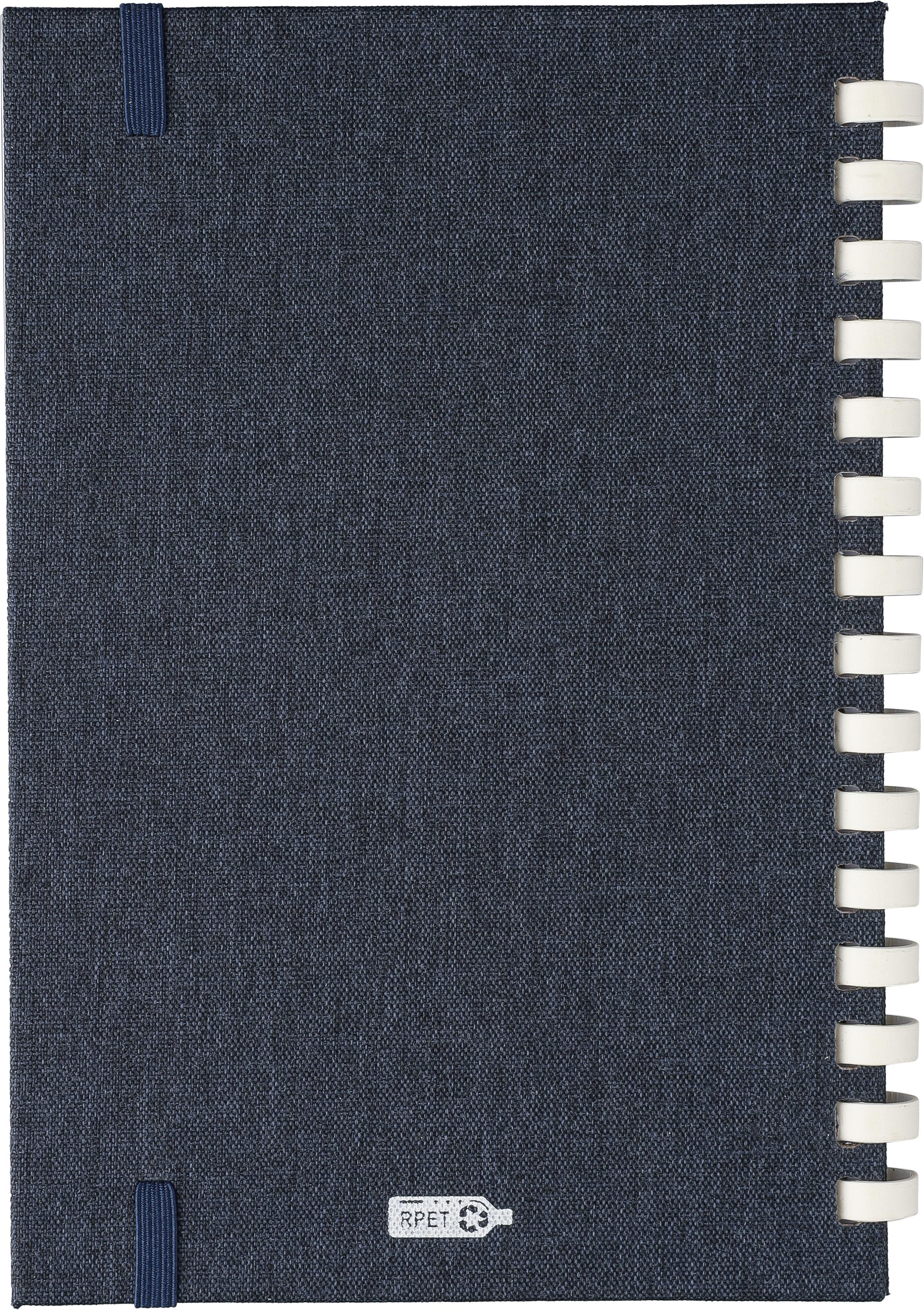 Vue 2 de Carnet Ilias | PET recyclé | A5 | Ligné