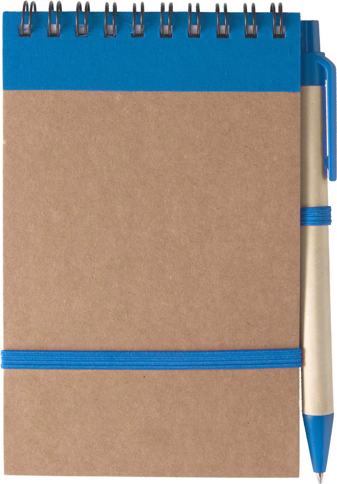 Vue 3 de Carnet Emory | Carton recyclé | A5 | Ligné