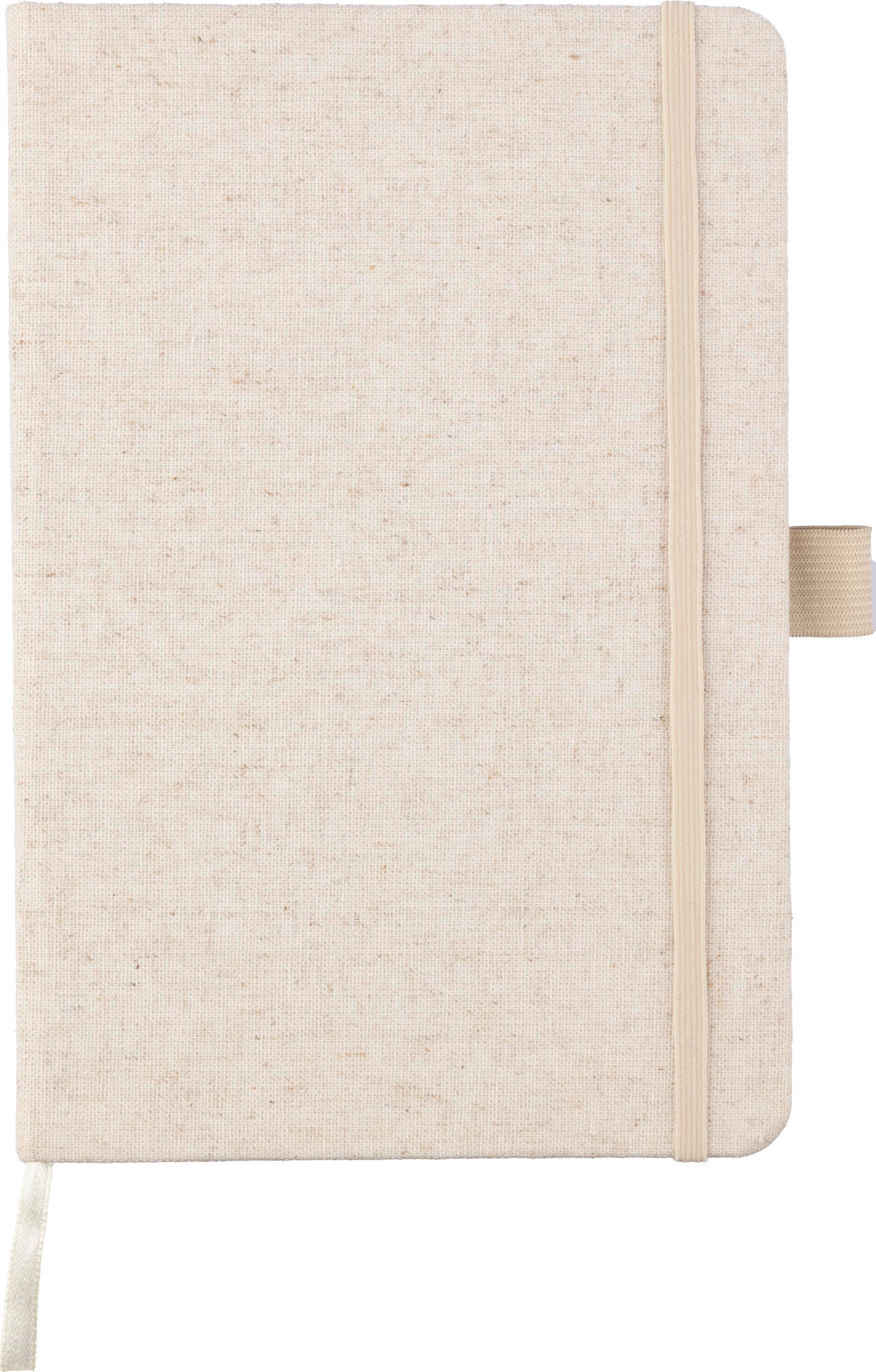 Vue 4 de Carnet Barbara | Chanvre | A5 | Ligné