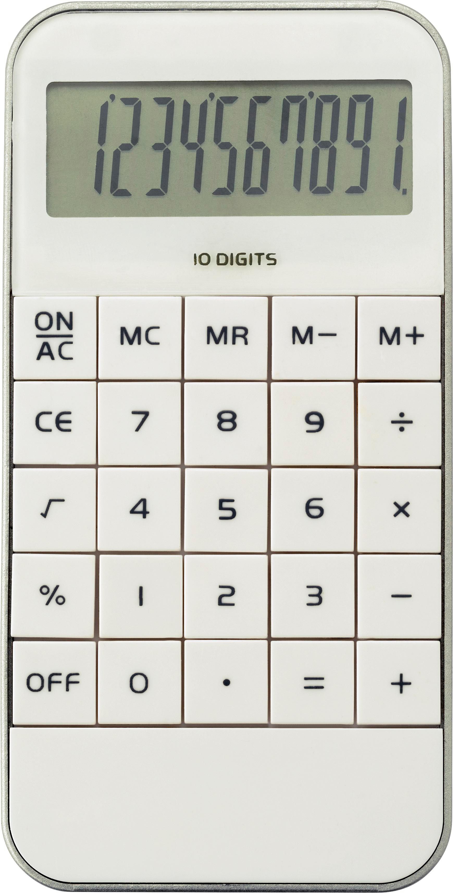Vue 4 de Calculatrice Jareth | Plastique | 10 chiffres