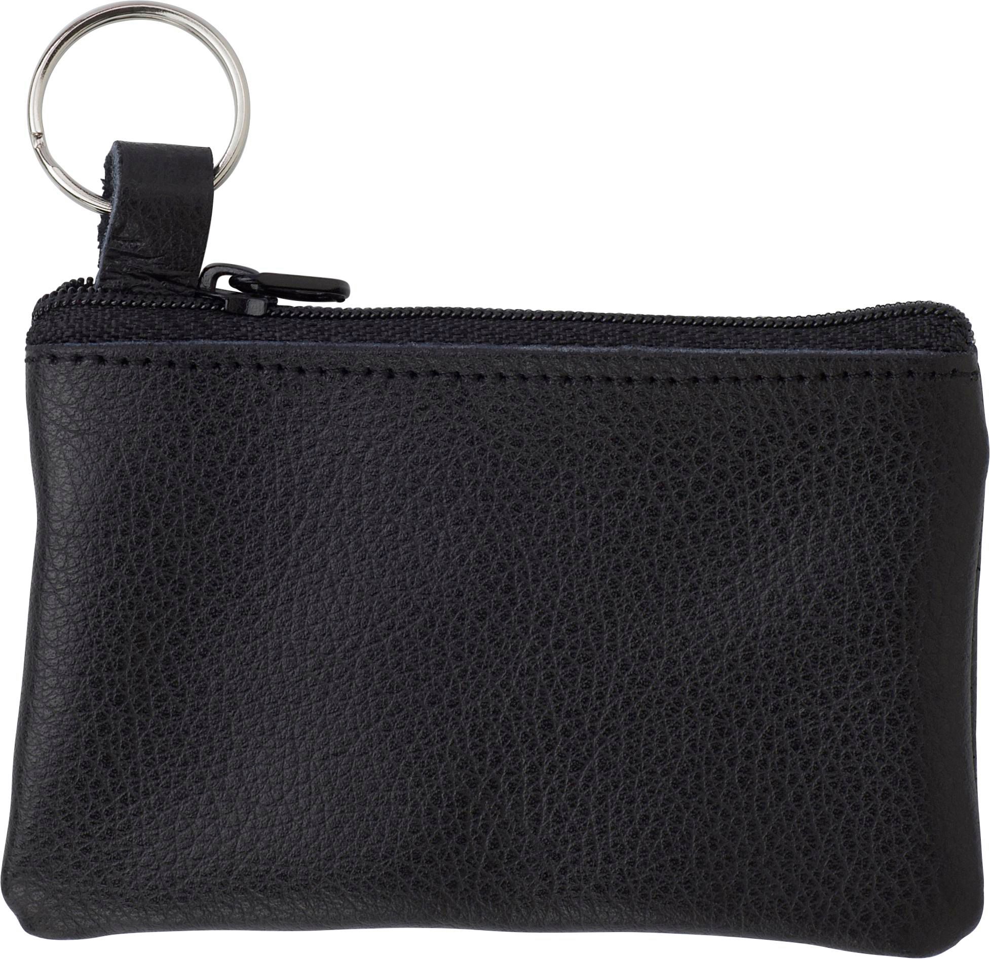 Vue 3 de Porte-clés portefeuille Zander | Cuir