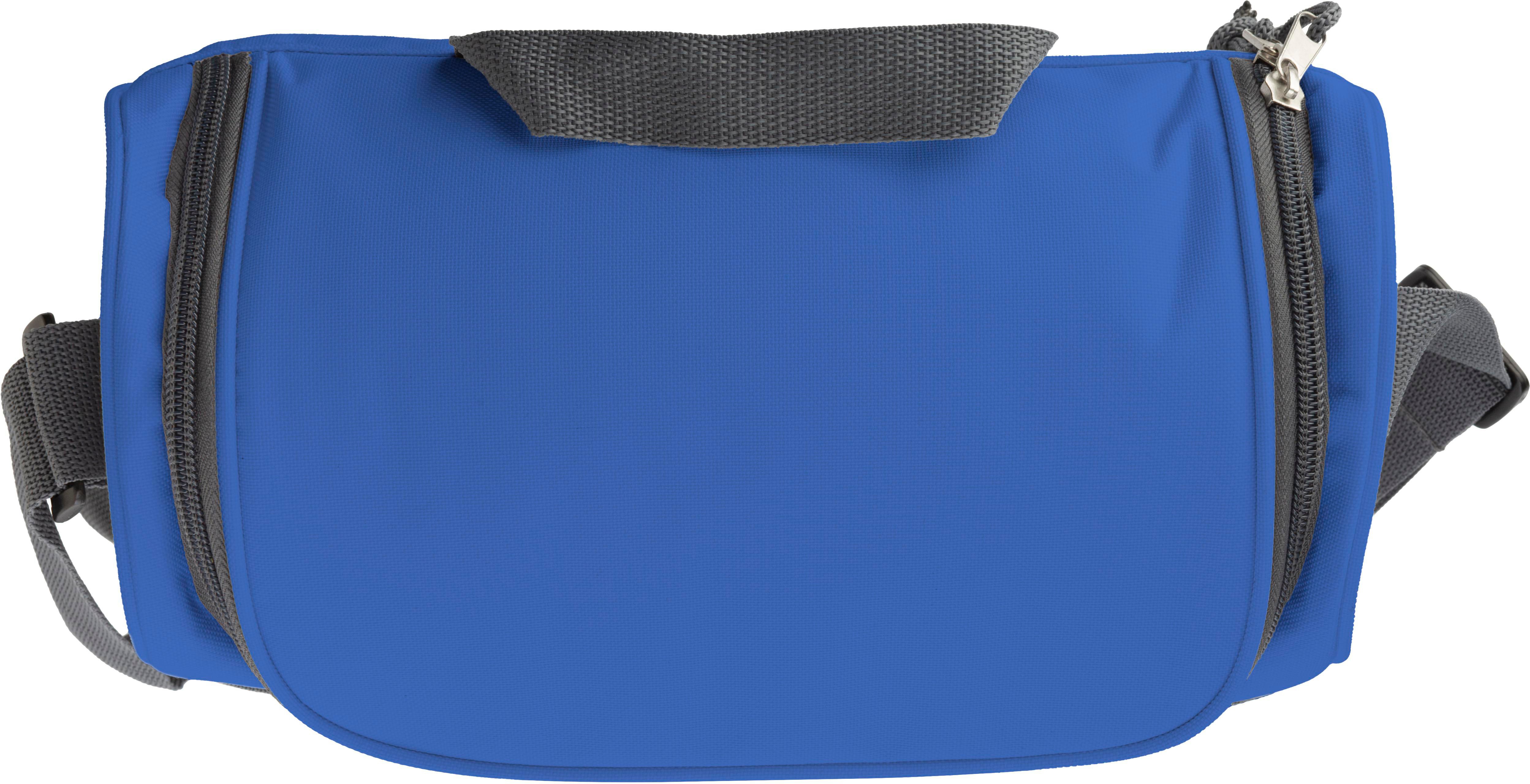 Vue 3 de Sac isotherme Siti | Polyester 600D | Poche avant velcro