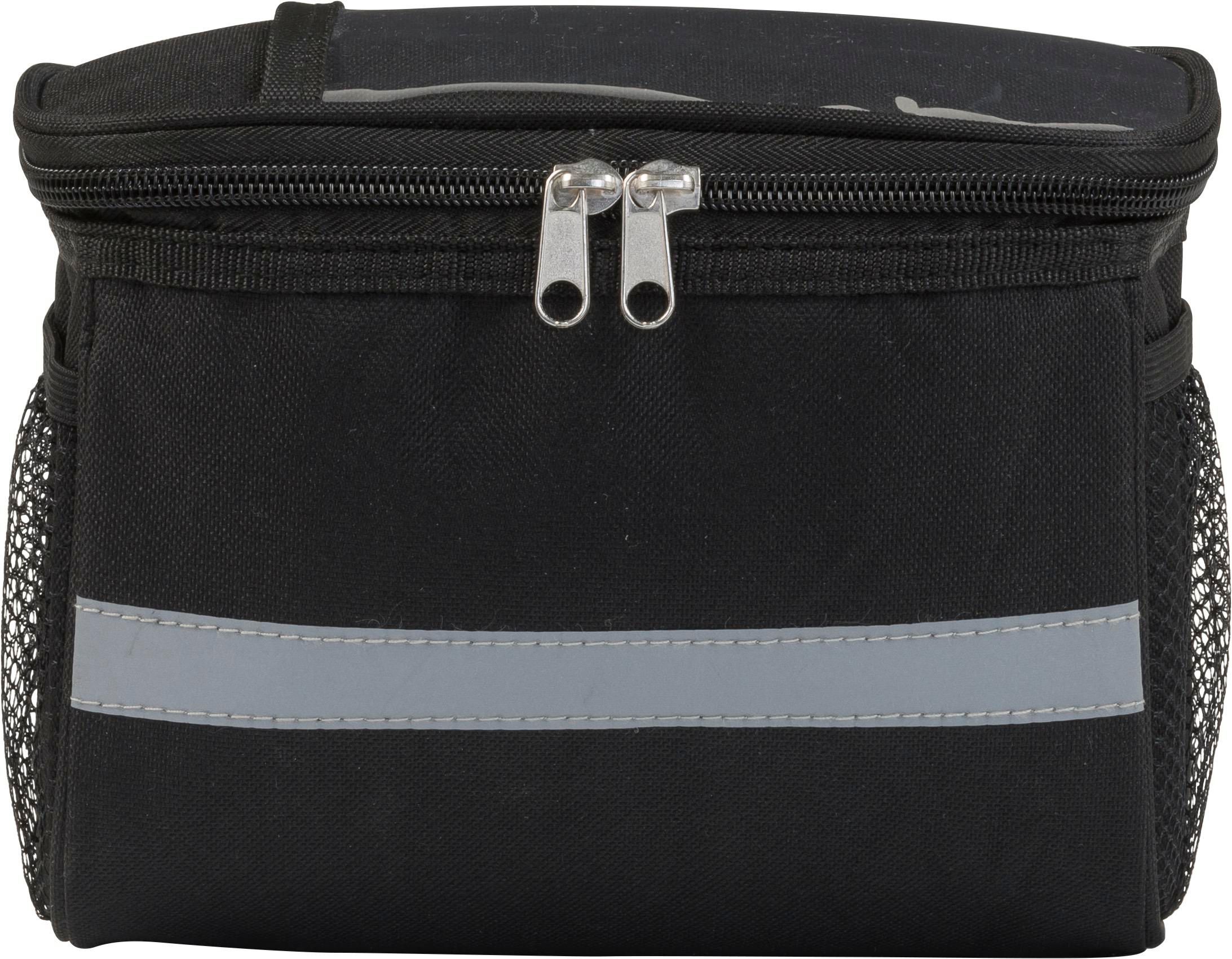 Vue 2 de Sacoche isotherme de guidon Prisha | 2 l