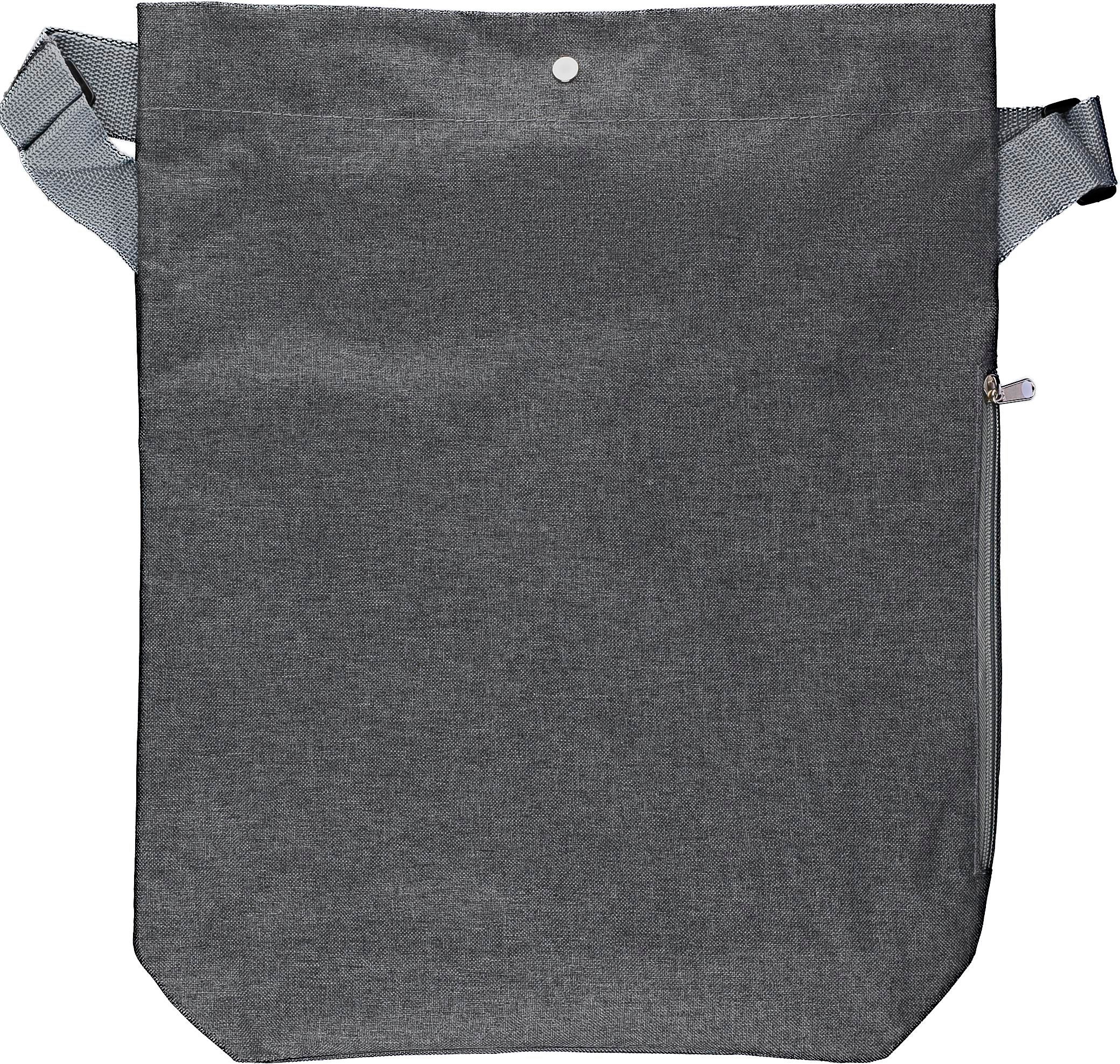 Vue 2 de Tote bag Hekla | Polycanvas 600D | Gris