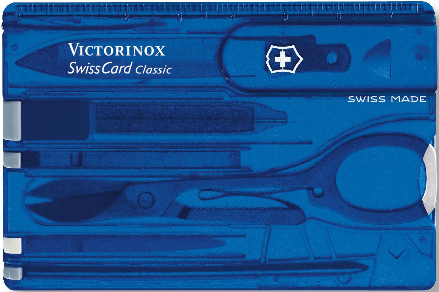 Vue 2 de Victorinox multi-outil SwissCard Classic