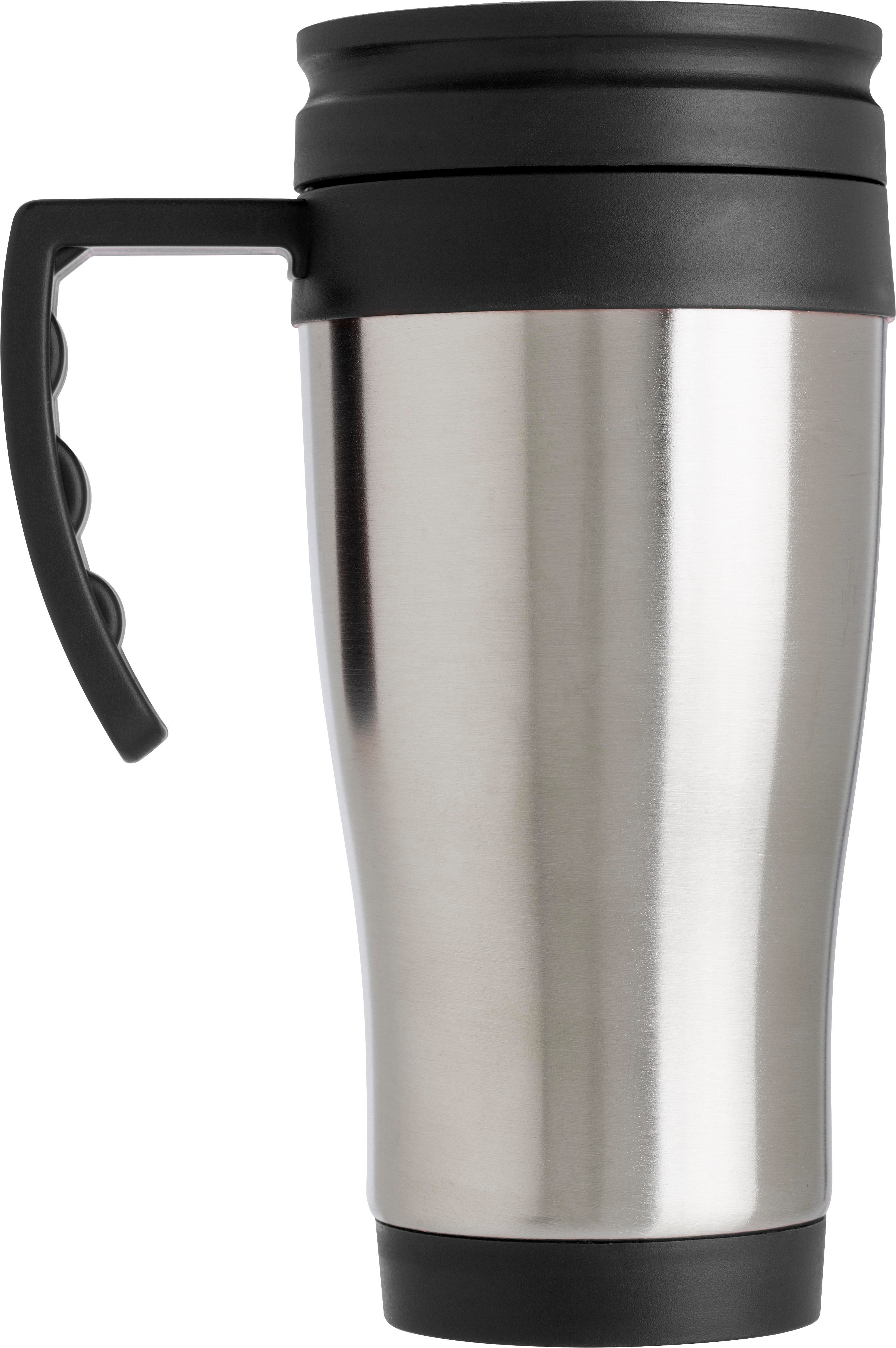 Vue 2 de Mug de voyage double paroi Dev | 420 ml