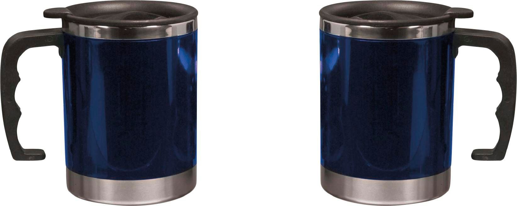 Vue 4 de Mug isotherme Gabi | Inox | Double paroi | 400 ml