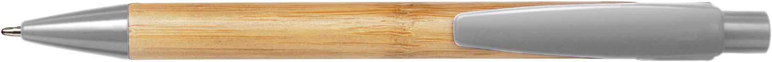 Vue 3 de Stylo bille Lacey | Bambou