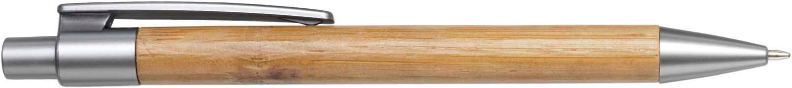 Vue 4 de Stylo bille Lacey | Bambou