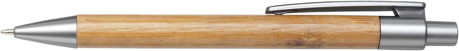 Vue 2 de Stylo bille Lacey | Bambou