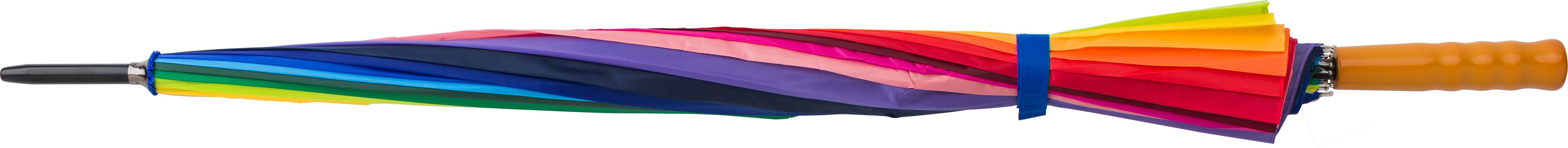 Vue 3 de Parapluie arc-en-ciel Haya | 190T