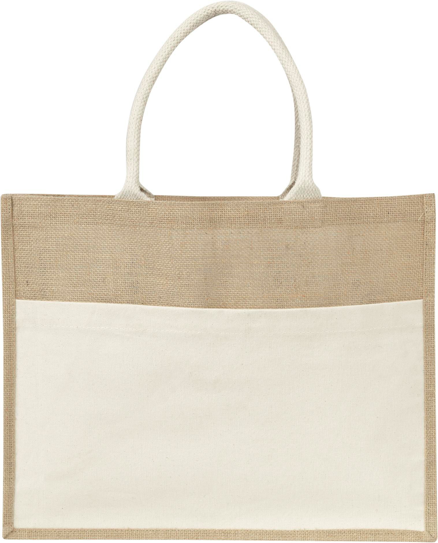 Vue 3 de Sac en jute Livvie | Laminé | 325 g/m²