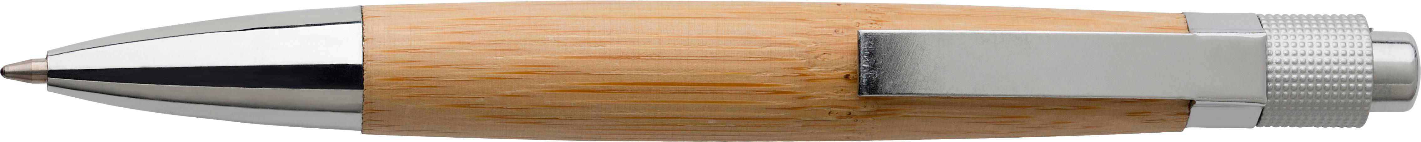 Vue 3 de Stylo bille Arabella | Bambou