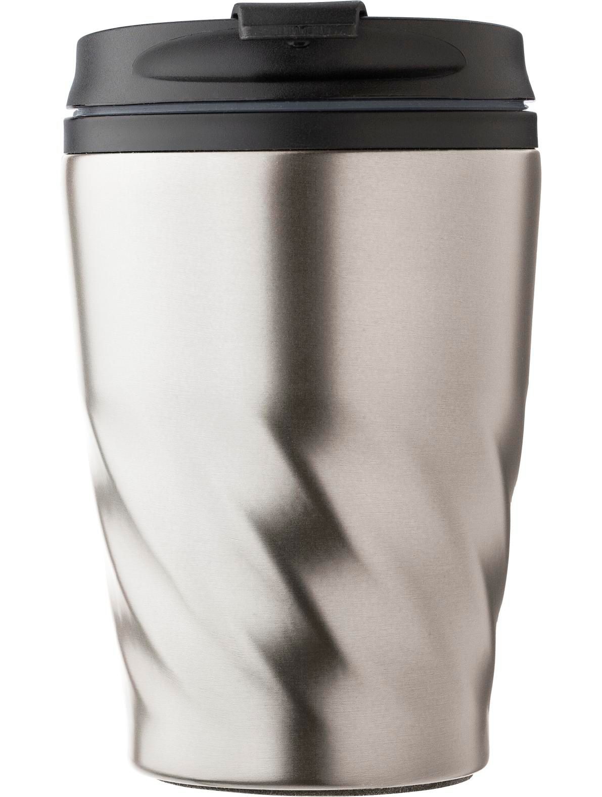 Vue 2 de Mug de voyage double paroi Rida | 325 ml