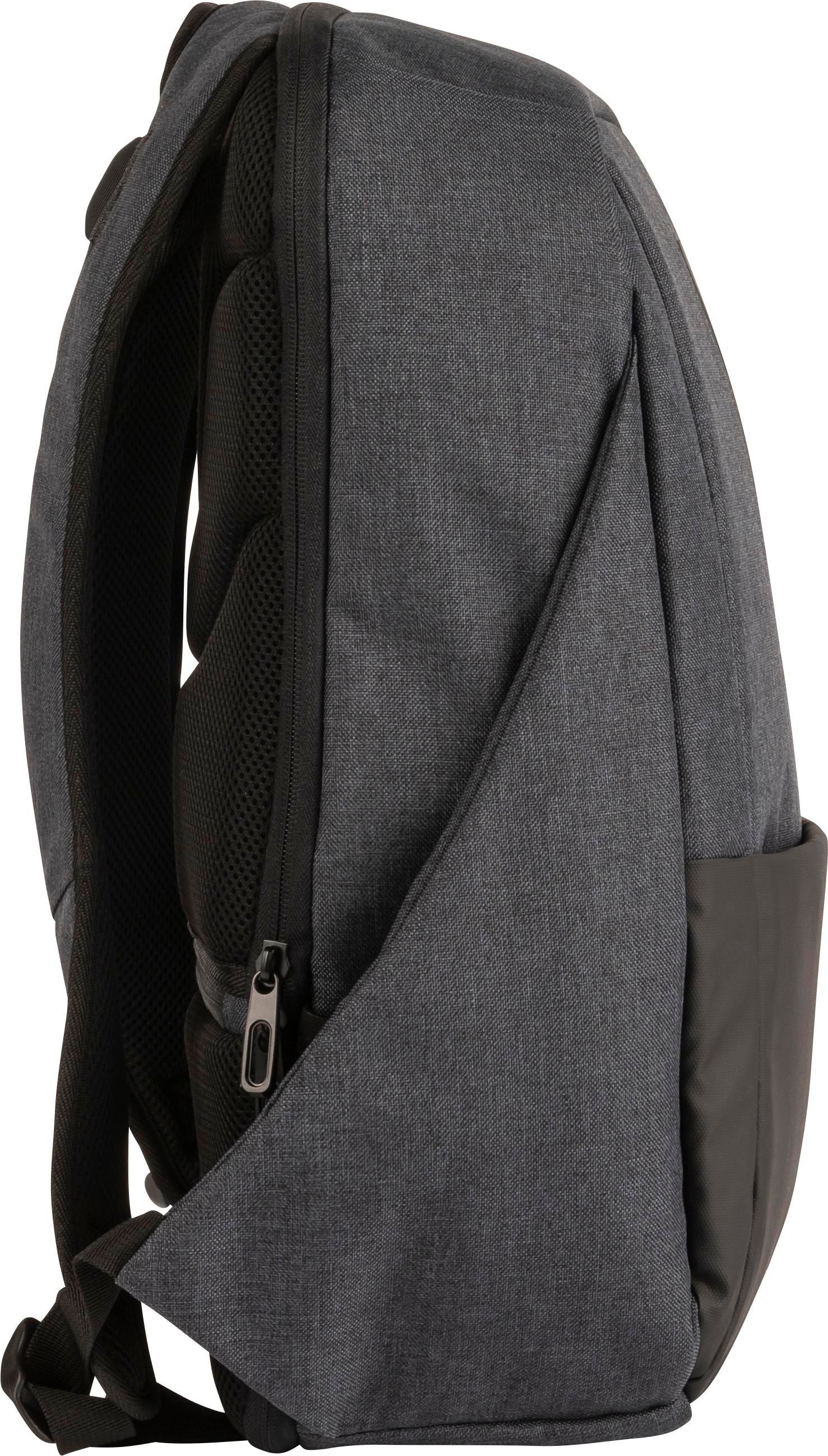 Vue 3 de Sac à dos pour ordinateur portable Aliza | Plastique | 30 x 45 x 13 cm