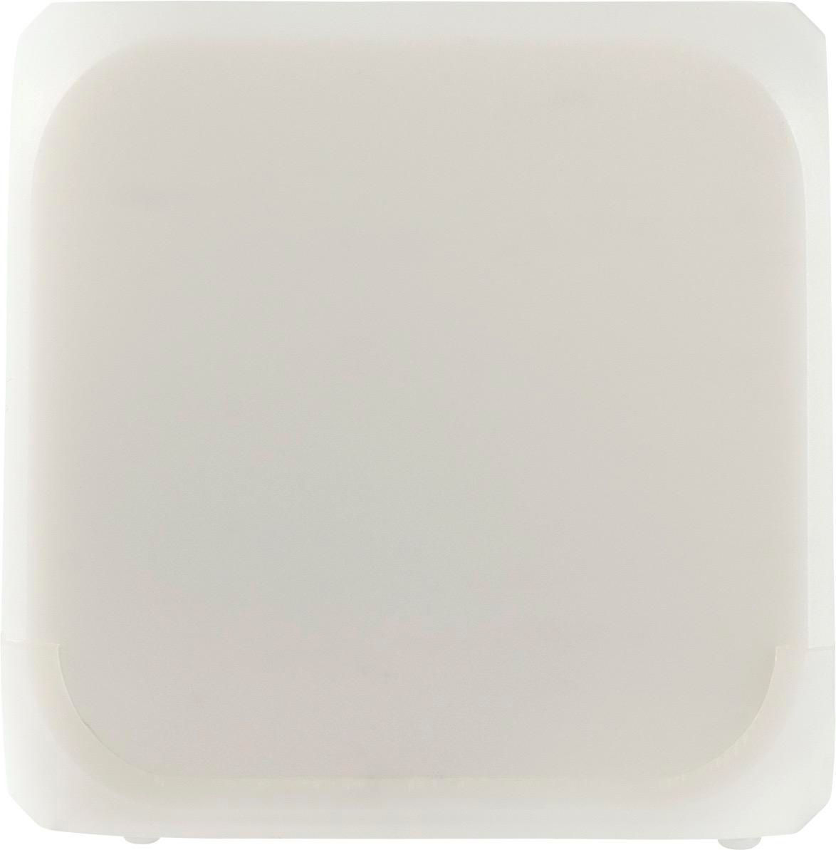 Vue 4 de Réveil Leona | Plastique | Couleurs changeantes | Cube
