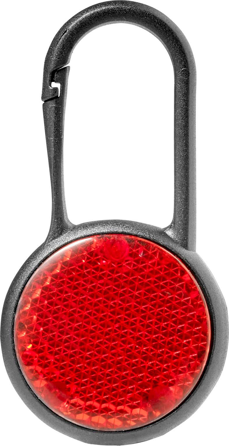 Vue 2 de Lumière de sécurité Zuri | Plastique | Mousqueton