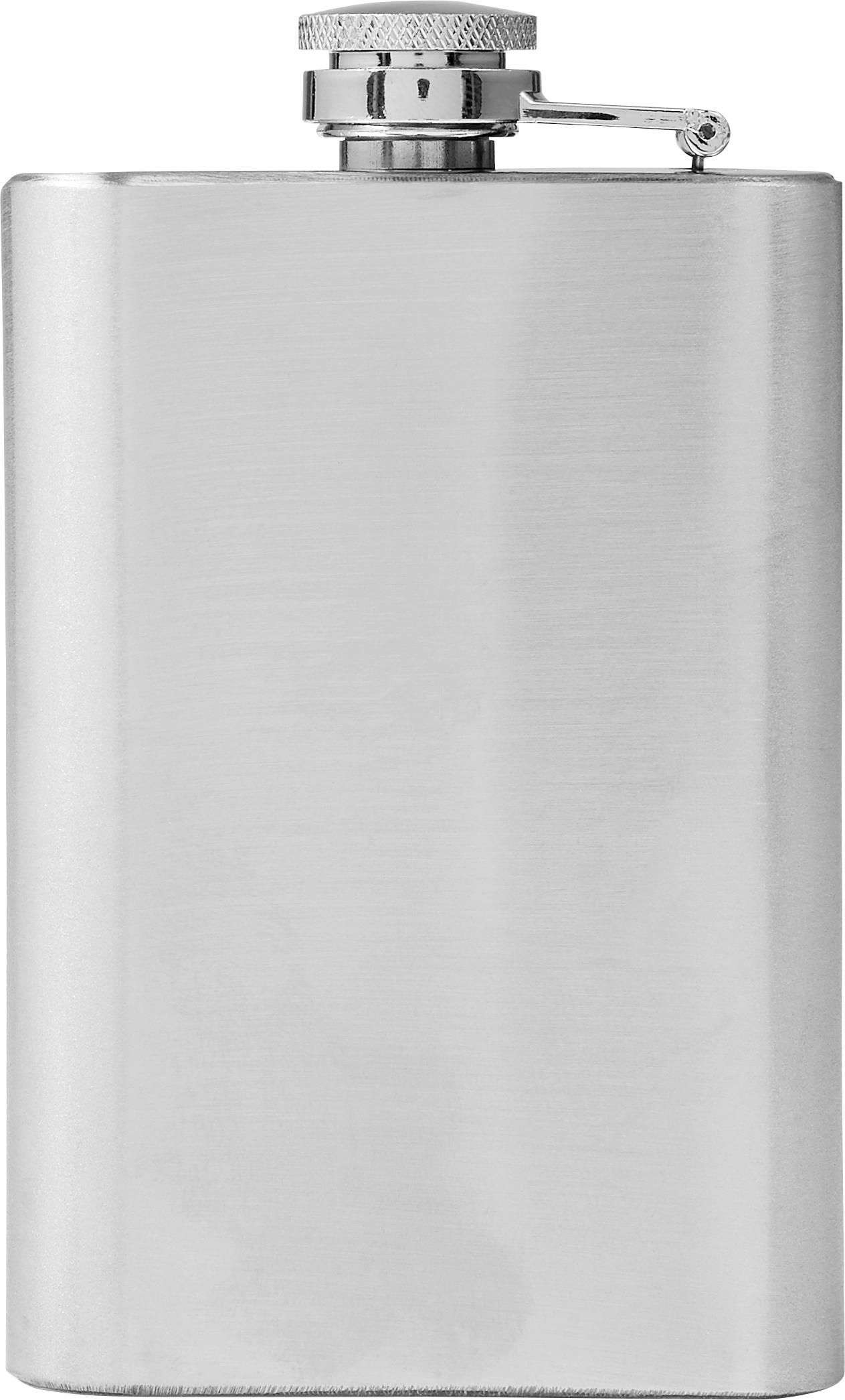 Vue 2 de Flasque de hanche Ingrid | Inox | 100 ml