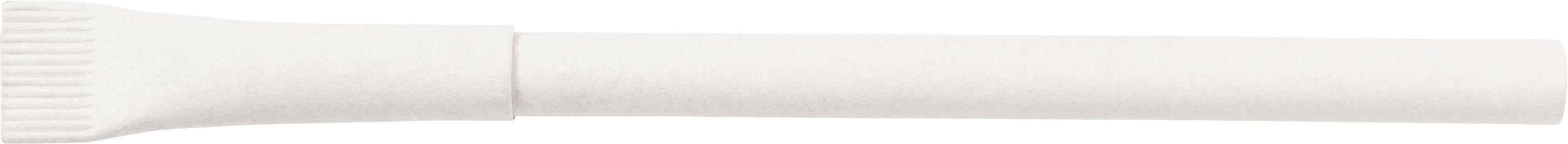 Vue 3 de Stylo bille Madalena | Recyclé | Carton