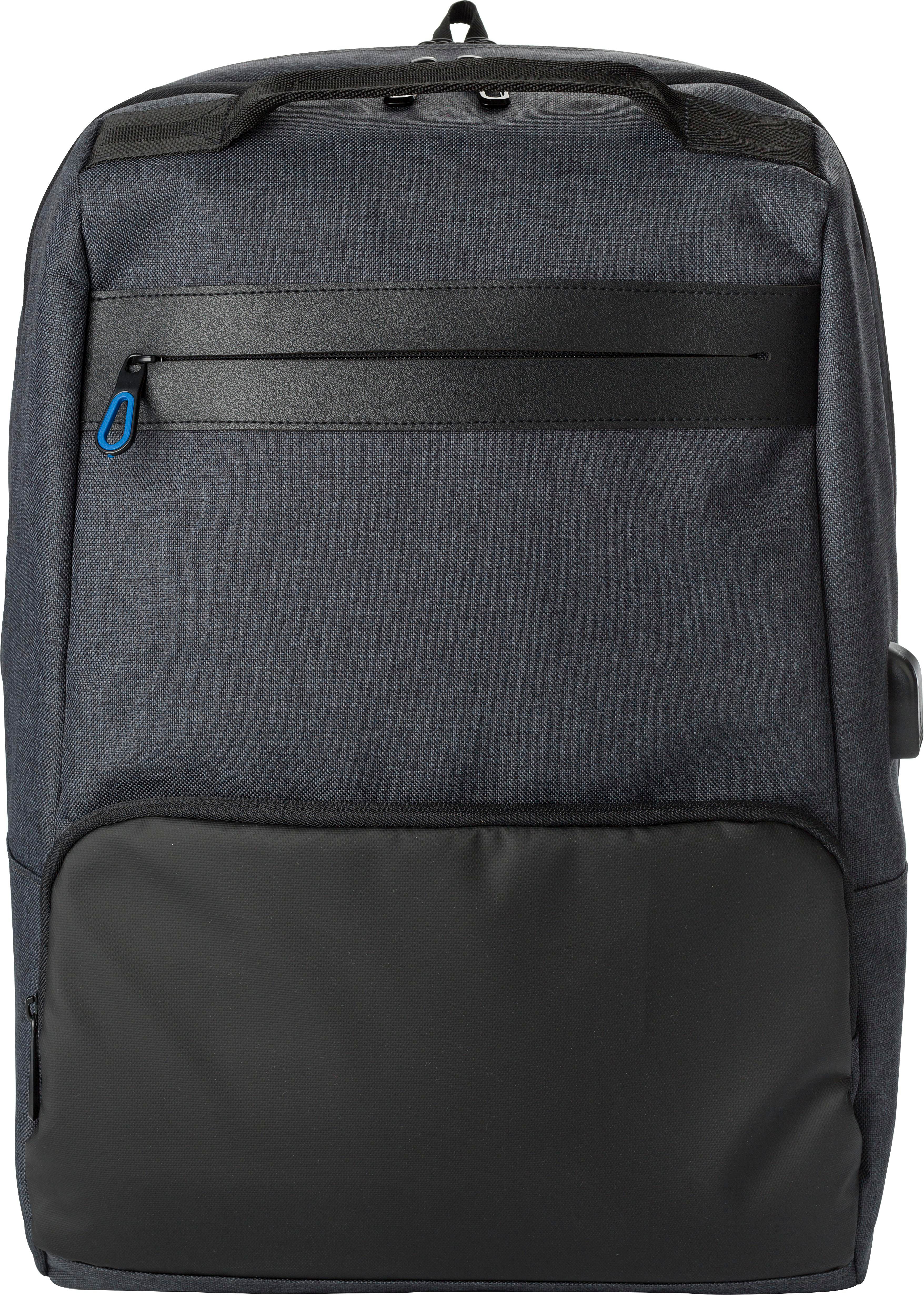 Vue 2 de Sac à dos pour ordinateur portable Romy | Plastique | Anti-vol