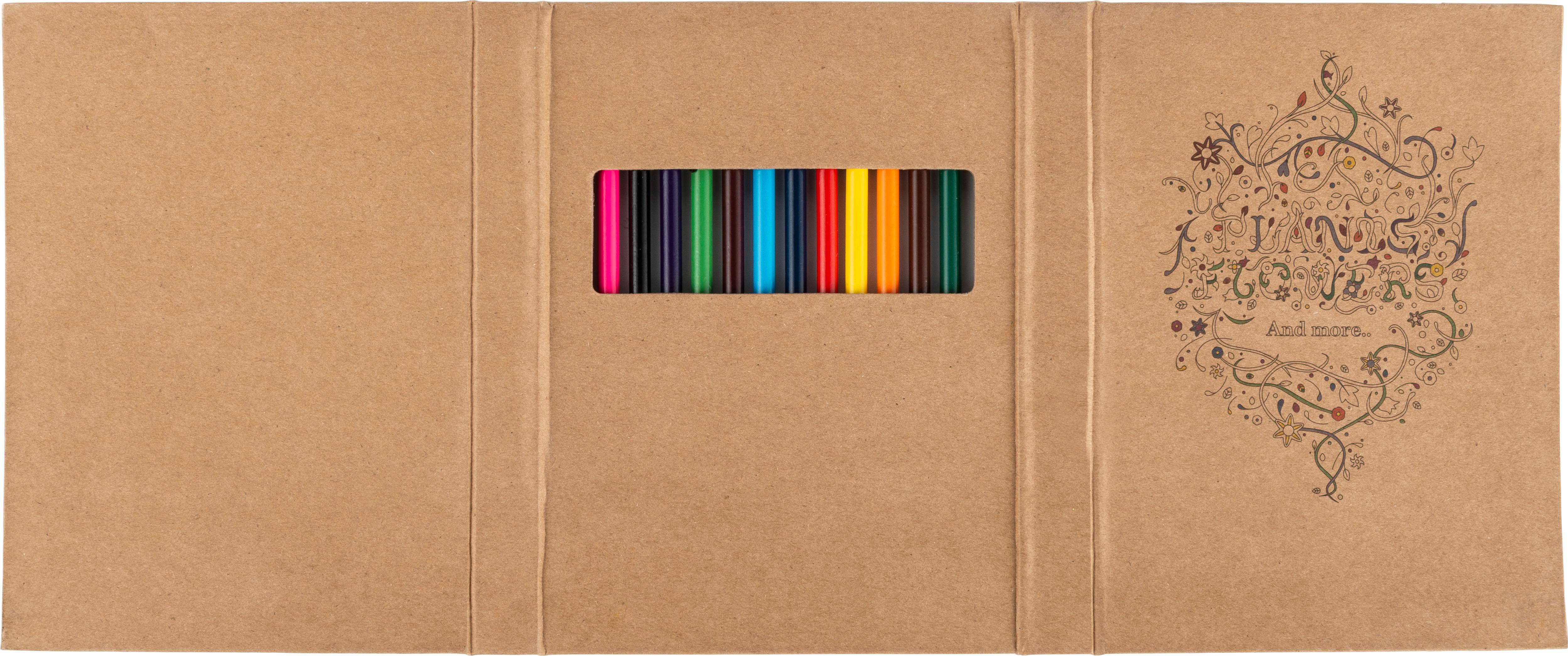 Vue 4 de Kit de coloriage Kora | Carton | 12 pièces